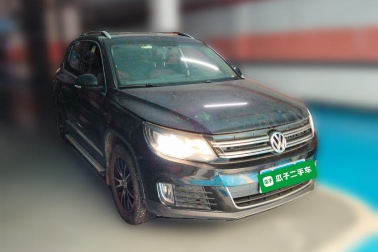 Used Volkswagen Tiguan 2013 1.8TSI Automatic Two-Wheel Drive Luxury Model Front Right 45 Deg