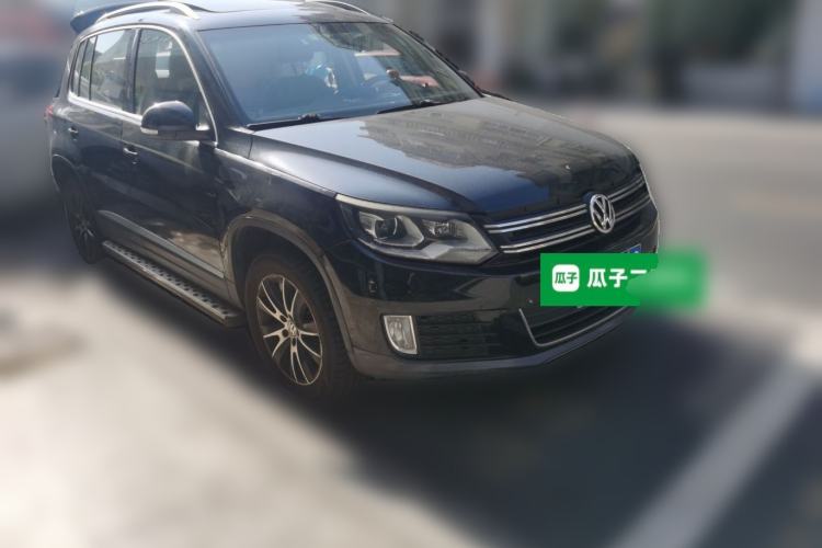 Used Volkswagen Tiguan 2013 1.8TSI Automatic Two-Wheel Drive Luxury Model Front Right 45 Deg