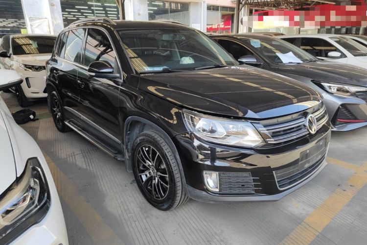 Used Volkswagen Tiguan 2013 1.8TSI Automatic Two-Wheel Drive Luxury Model Front Right 45 Deg