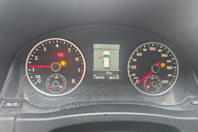 Used Volkswagen Tiguan 2013 1.8TSI Automatic Two-Wheel Drive Luxury Model Instrument Cluster