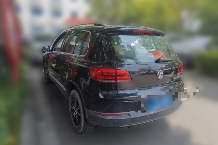Used Volkswagen Tiguan 2013 1.8TSI Automatic Two-Wheel Drive Luxury Model Rear Left 45 Deg