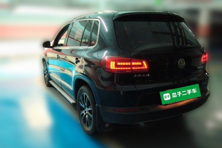 Used Volkswagen Tiguan 2013 1.8TSI Automatic Two-Wheel Drive Luxury Model Rear Left 45 Deg