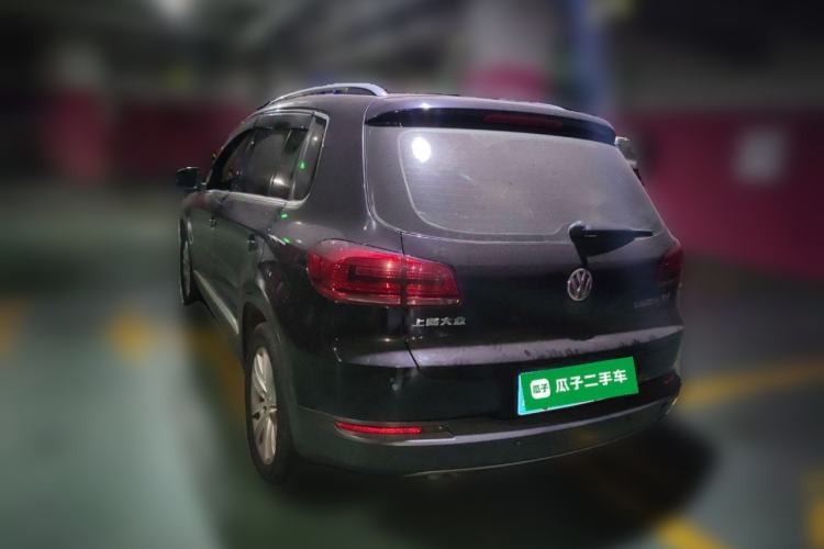 Used Volkswagen Tiguan 2013 1.8 TSI Automatic All-Wheel Drive Luxury Model Rear Left 45 Deg