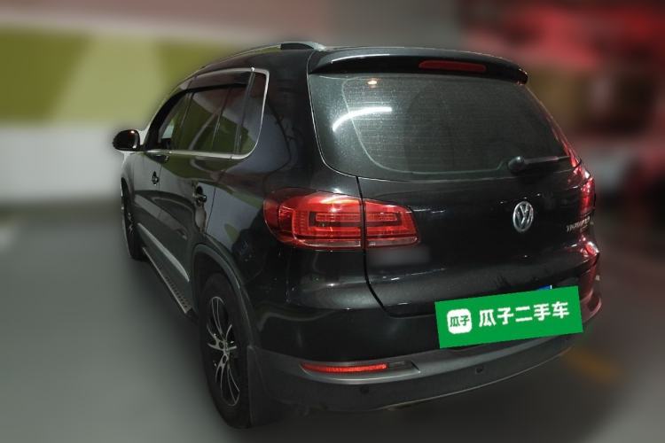 Used Volkswagen Tiguan 2013 2.0 TSI Automatic All-Wheel Drive Luxury Edition Rear Left 45 Deg