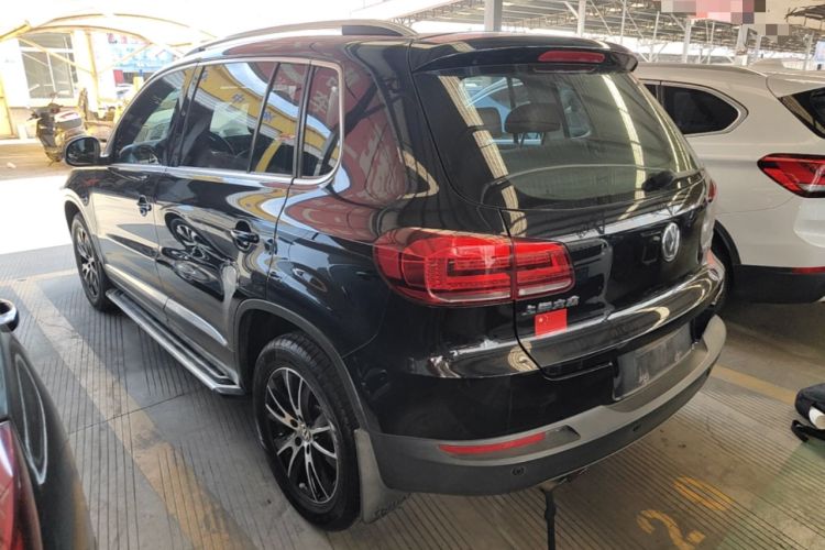 Used Volkswagen Tiguan 2013 1.8TSI Automatic Two-Wheel Drive Luxury Model Rear Left 45 Deg
