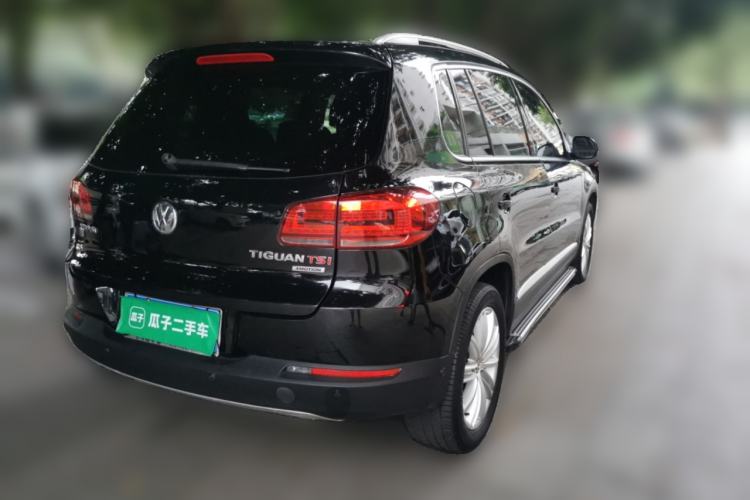 Used Volkswagen Tiguan 2013 2.0 TSI Automatic All-Wheel Drive Luxury Edition Rear Right 45 Deg