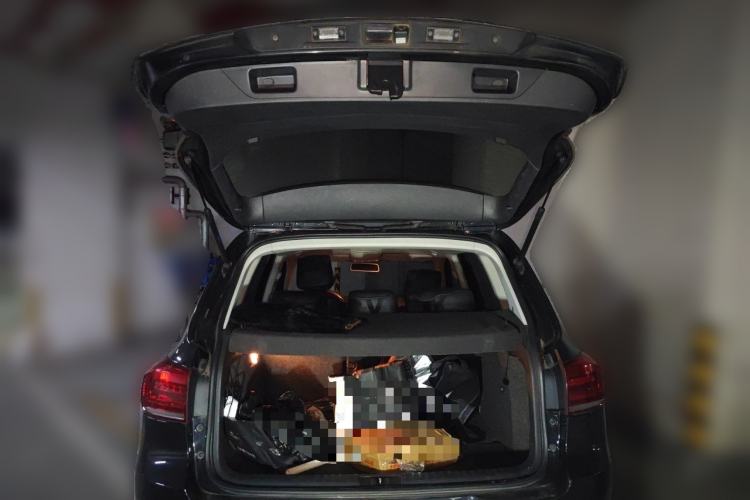 Used Volkswagen Tiguan 2013 1.8TSI Automatic Two-Wheel Drive Trend Edition Trunk