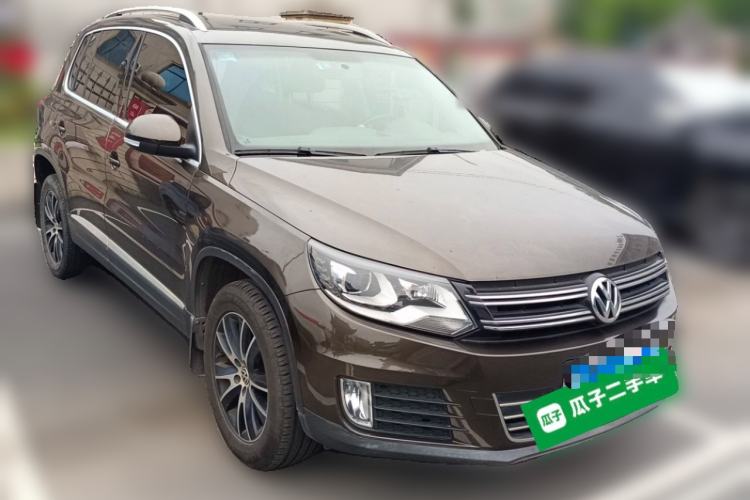 Used Volkswagen Tiguan 2013 1.8TSI Automatic Two-Wheel Drive Luxury Model Front Right 45 Deg