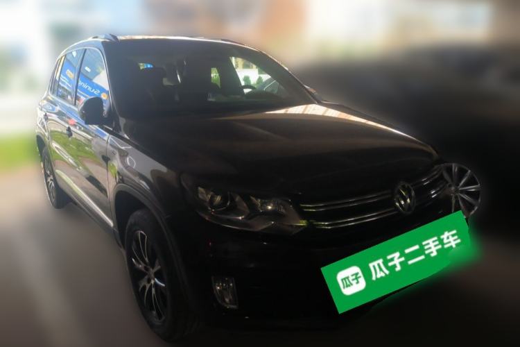 Used Volkswagen Tiguan 2013 1.8TSI Automatic Two-Wheel Drive Luxury Model Front Right 45 Deg