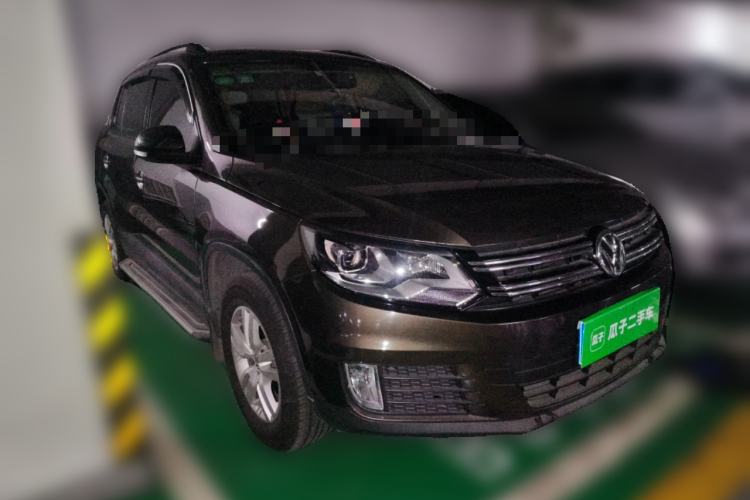 Used Volkswagen Tiguan 2013 1.8TSI Automatic Two-Wheel Drive Trend Edition Front Right 45 Deg