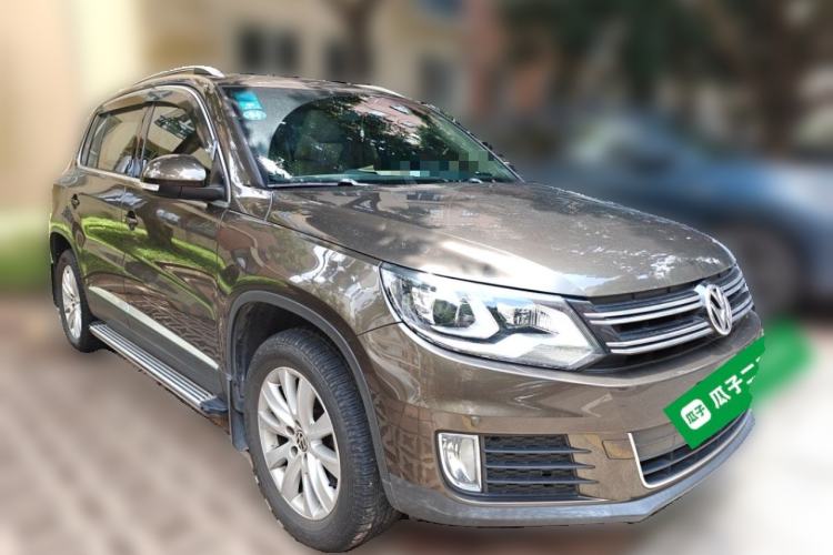 Used Volkswagen Tiguan 2013 1.8TSI Automatic Two-Wheel Drive Luxury Model Front Right 45 Deg