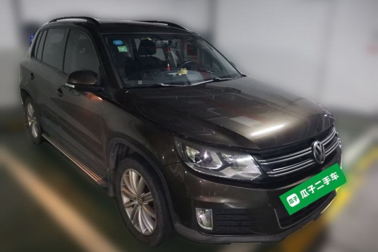 Used Volkswagen Tiguan 2013 1.8TSI Automatic Two-Wheel Drive Luxury Model Front Right 45 Deg