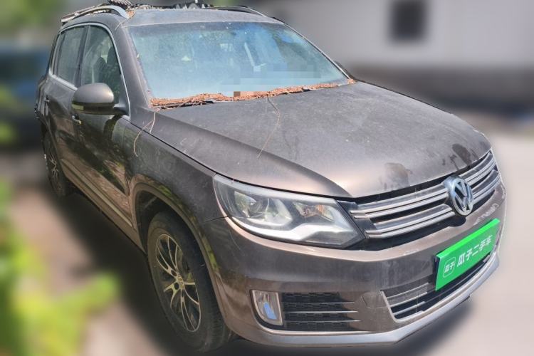Used Volkswagen Tiguan 2013 1.8TSI Automatic Two-Wheel Drive Luxury Model Front Right 45 Deg