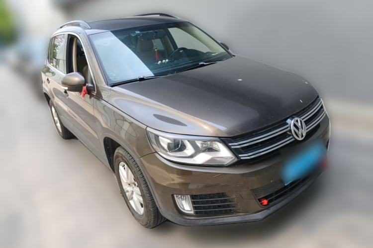 Used Volkswagen Tiguan 2013 1.8TSI Automatic Two-Wheel Drive Trend Edition Front Right 45 Deg