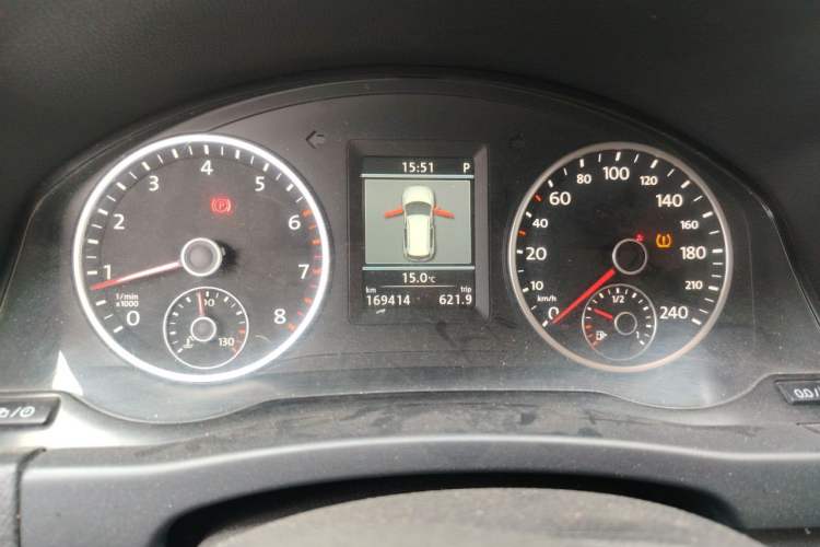 Used Volkswagen Tiguan 2013 1.8TSI Automatic Two-Wheel Drive Luxury Model Instrument Cluster