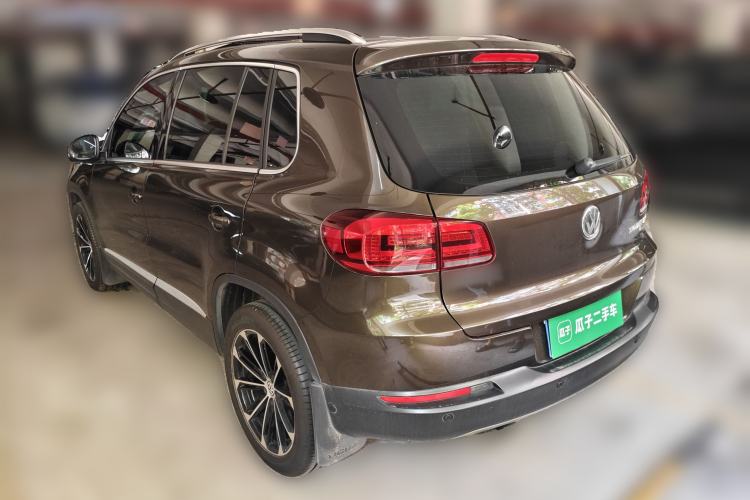 Used Volkswagen Tiguan 2013 2.0 TSI Automatic All-Wheel-Drive Flagship Edition Rear Left 45 Deg
