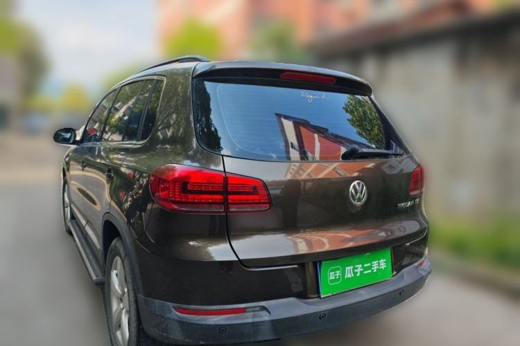 Used Volkswagen Tiguan 2013 1.8 TSI Automatic Two-Wheel Drive Comfort Edition Rear Left 45 Deg
