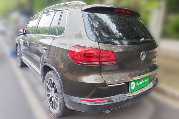 Used Volkswagen Tiguan 2013 2.0 TSI Automatic All-Wheel Drive Luxury Edition Rear Left 45 Deg