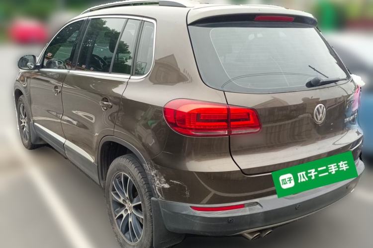 Used Volkswagen Tiguan 2013 1.8TSI Automatic Two-Wheel Drive Luxury Model Rear Left 45 Deg