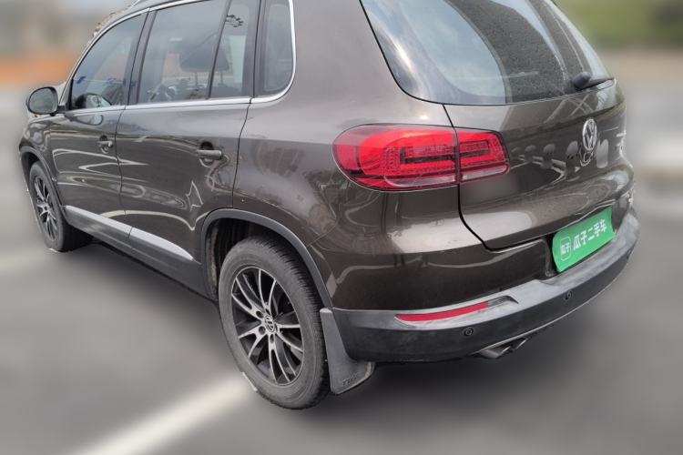 Used Volkswagen Tiguan 2013 1.8TSI Automatic All-Wheel-Drive Comfort Edition Rear Left 45 Deg