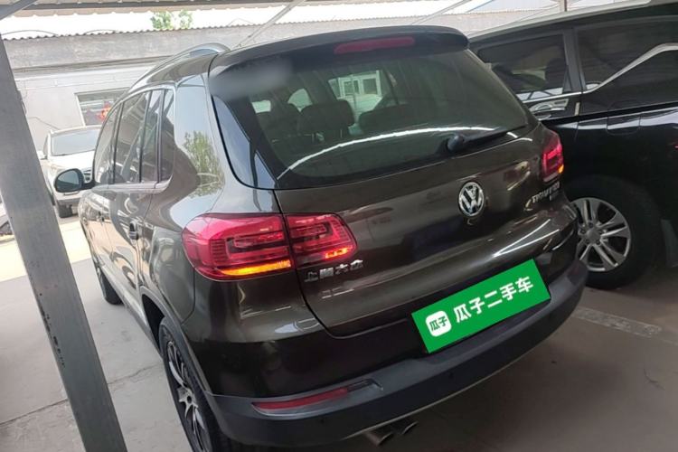 Used Volkswagen Tiguan 2013 2.0 TSI Automatic All-Wheel Drive Luxury Edition Rear Left 45 Deg