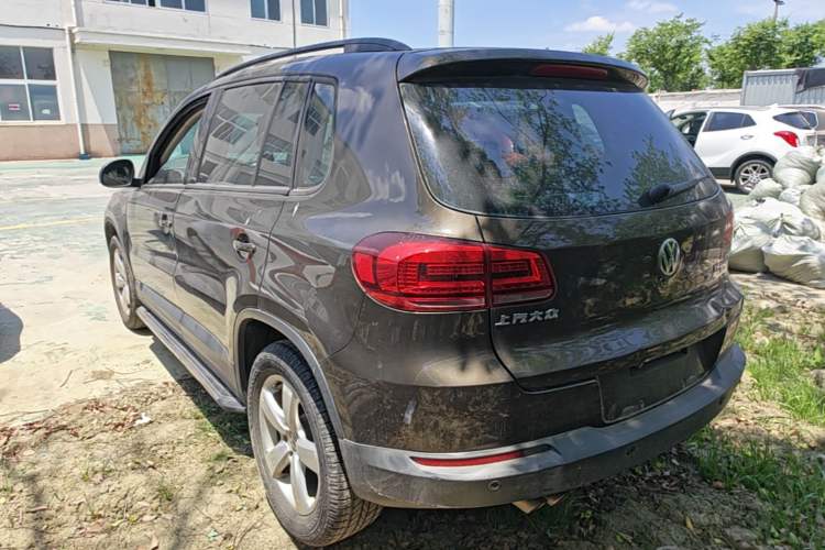 Used Volkswagen Tiguan 2013 1.8 TSI Automatic Two-Wheel Drive Comfort Edition Rear Left 45 Deg