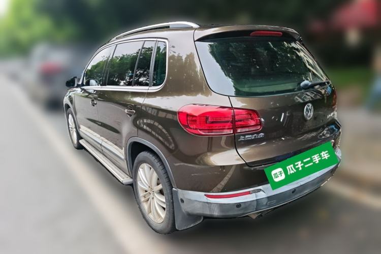 Used Volkswagen Tiguan 2013 2.0 TSI Automatic All-Wheel-Drive Flagship Edition Rear Left 45 Deg