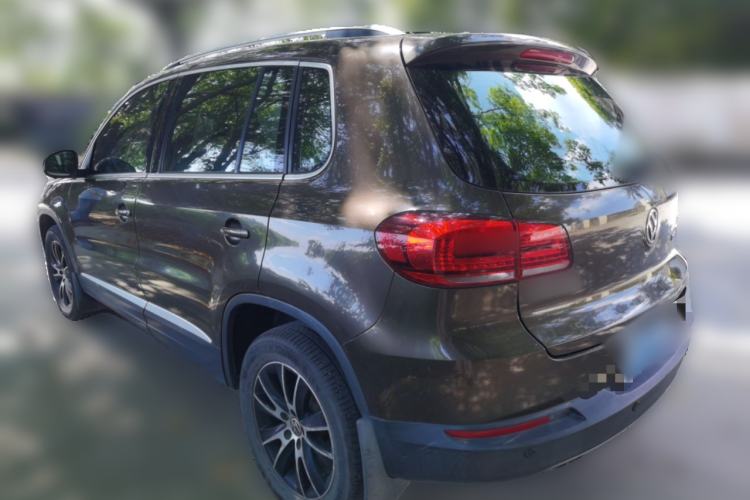 Used Volkswagen Tiguan 2013 1.8TSI Automatic Two-Wheel Drive Luxury Model Rear Left 45 Deg