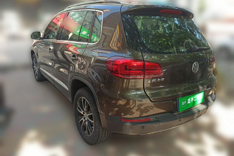 Used Volkswagen Tiguan 2013 1.8TSI Automatic Two-Wheel Drive Luxury Model Rear Left 45 Deg
