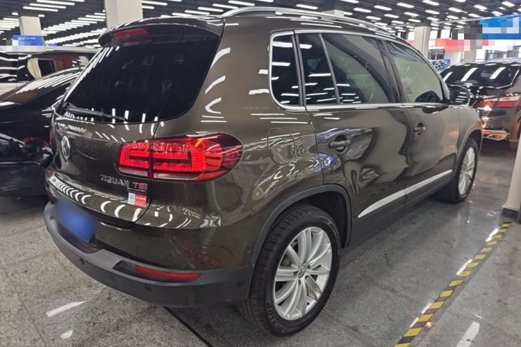 Used Volkswagen Tiguan 2013 2.0 TSI Automatic All-Wheel-Drive Flagship Edition Rear Right 45 Deg