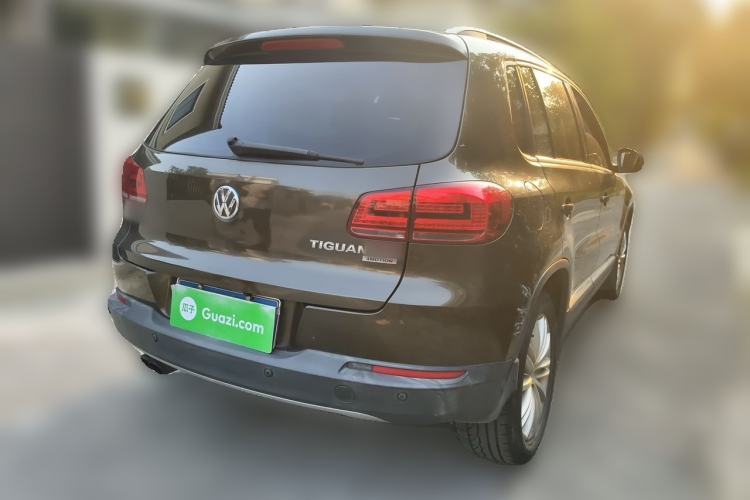 Used Volkswagen Tiguan 2013 2.0 TSI Automatic All-Wheel-Drive Flagship Edition Rear Right 45 Deg