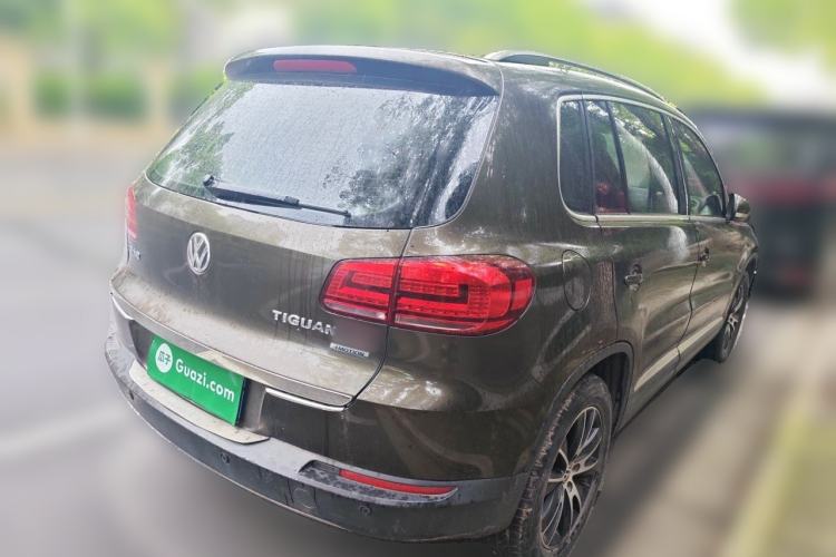 Used Volkswagen Tiguan 2013 2.0 TSI Automatic All-Wheel Drive Luxury Edition Rear Right 45 Deg