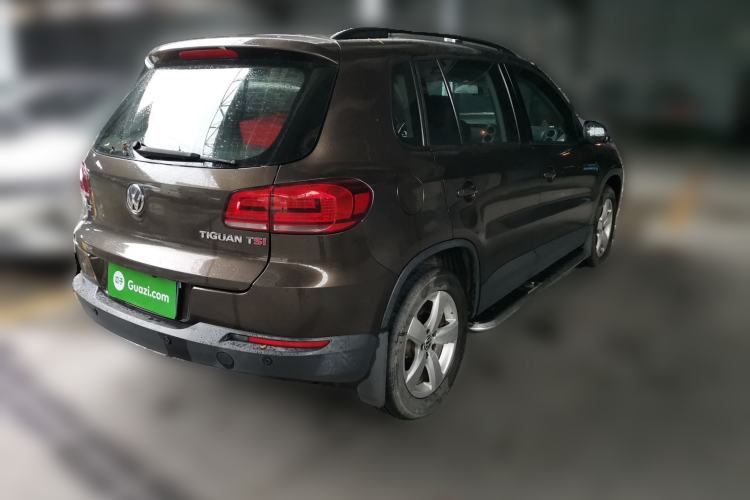 Used Volkswagen Tiguan 2013 1.8 TSI Automatic Two-Wheel Drive Comfort Edition Rear Right 45 Deg