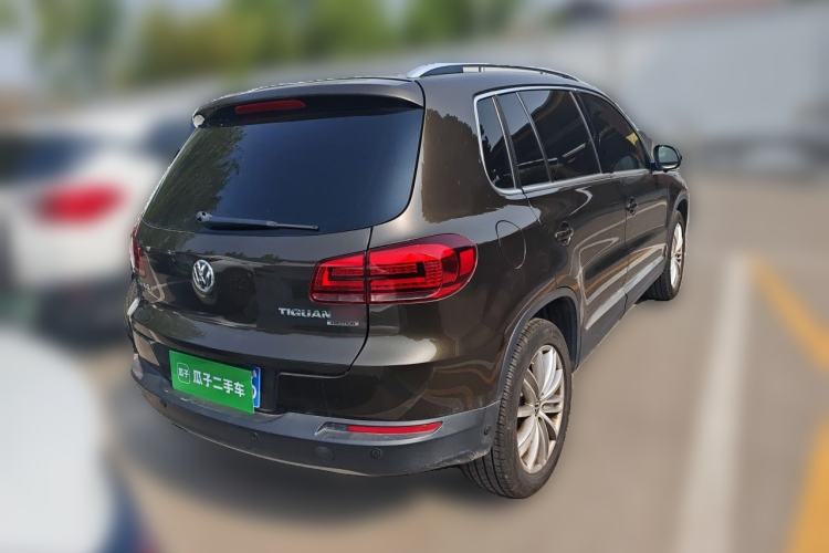 Used Volkswagen Tiguan 2013 2.0 TSI Automatic All-Wheel-Drive Flagship Edition Rear Right 45 Deg