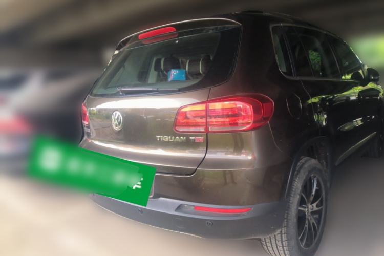 Used Volkswagen Tiguan 2013 1.8TSI Automatic Two-Wheel Drive Luxury Model Rear Right 45 Deg