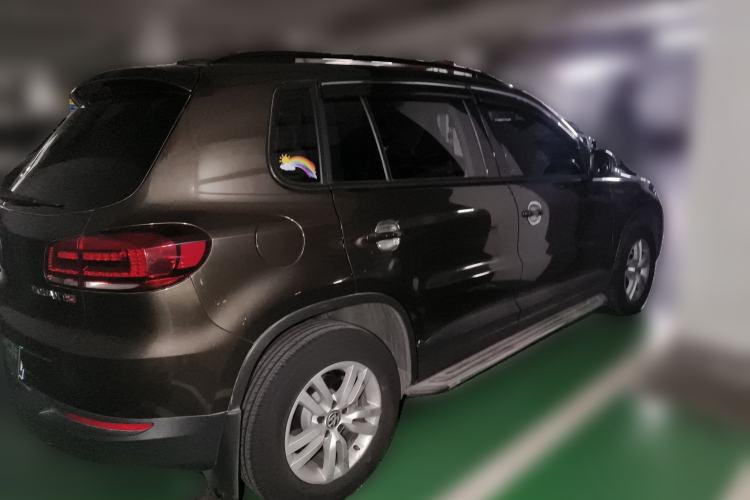 Used Volkswagen Tiguan 2013 1.8TSI Automatic Two-Wheel Drive Trend Edition Rear Right 45 Deg
