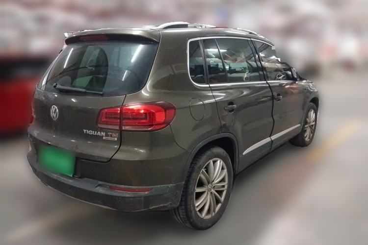 Used Volkswagen Tiguan 2013 2.0 TSI Automatic All-Wheel-Drive Flagship Edition Rear Right 45 Deg