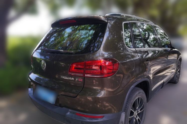 Used Volkswagen Tiguan 2013 1.8TSI Automatic Two-Wheel Drive Luxury Model Rear Right 45 Deg