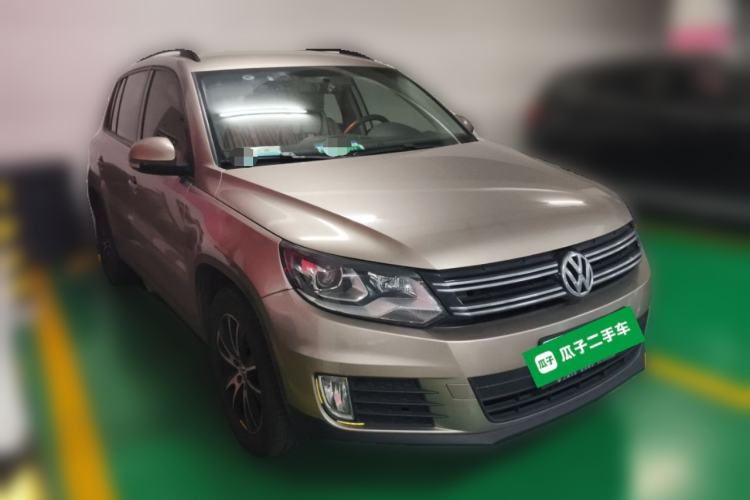 Used Volkswagen Tiguan 2013 1.8TSI Automatic Two-Wheel Drive Trend Edition Front Right 45 Deg