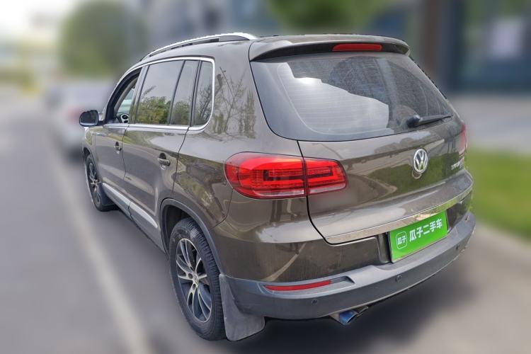 Used Volkswagen Tiguan 2013 2.0 TSI Automatic All-Wheel Drive Luxury Edition Rear Left 45 Deg
