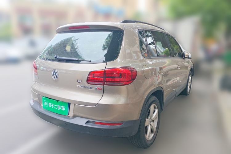 Used Volkswagen Tiguan 2013 1.8 TSI Automatic Two-Wheel Drive Comfort Edition Rear Right 45 Deg