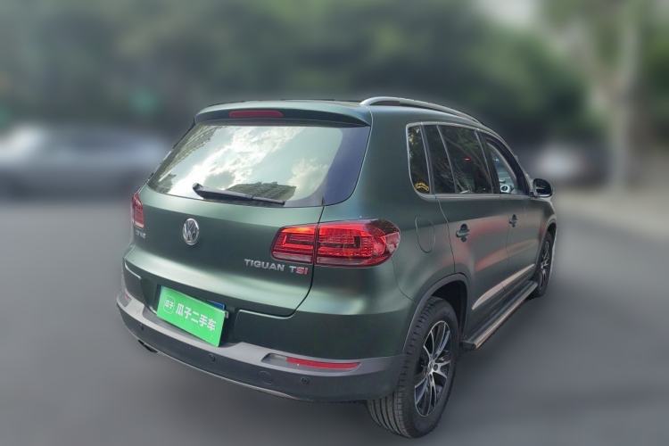 Used Volkswagen Tiguan 2013 1.8TSI Automatic Two-Wheel Drive Luxury Model Rear Right 45 Deg
