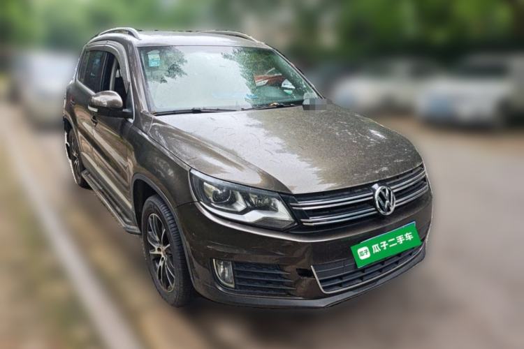 Used Volkswagen Tiguan 2013 1.8TSI Automatic Two-Wheel Drive Luxury Model Front Right 45 Deg