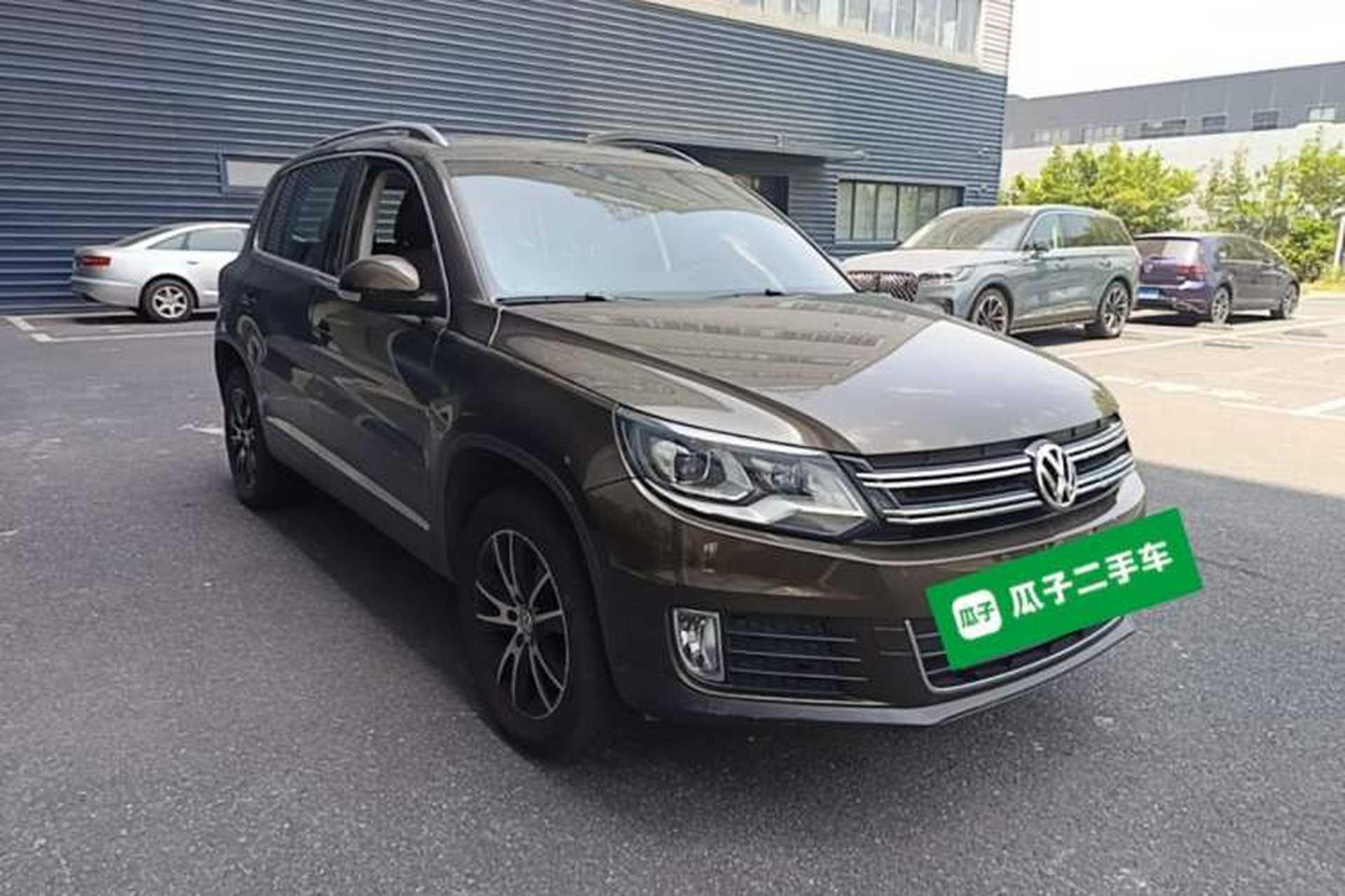 Used Volkswagen Tiguan 2013 1.8TSI Automatic Two-Wheel Drive Luxury Model Front Right 45 Deg