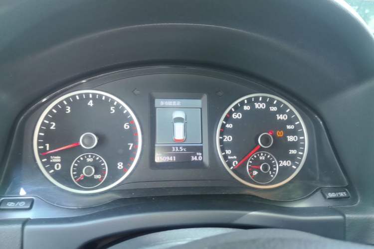 Used Volkswagen Tiguan 2013 1.8TSI Automatic Two-Wheel Drive Luxury Model Instrument Cluster
