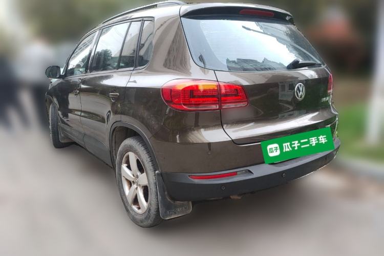 Used Volkswagen Tiguan 2013 1.8TSI Automatic All-Wheel-Drive Comfort Edition Rear Left 45 Deg