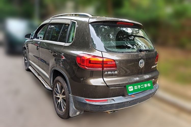 Used Volkswagen Tiguan 2013 1.8TSI Automatic Two-Wheel Drive Luxury Model Rear Left 45 Deg
