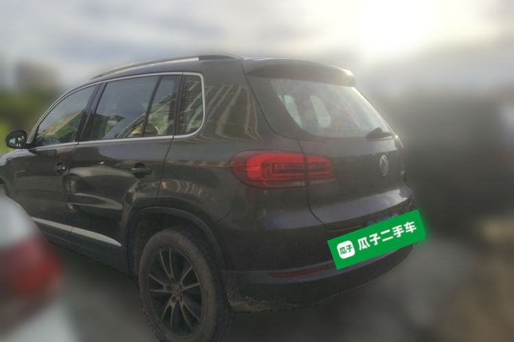 Used Volkswagen Tiguan 2013 1.8 TSI Automatic Two-Wheel Drive Comfort Edition Rear Left 45 Deg