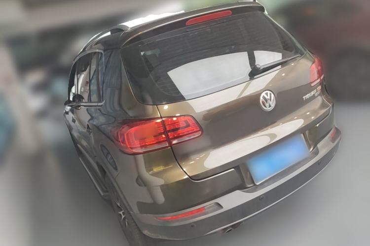 Used Volkswagen Tiguan 2013 2.0 TSI Automatic All-Wheel Drive Luxury Edition Rear Left 45 Deg