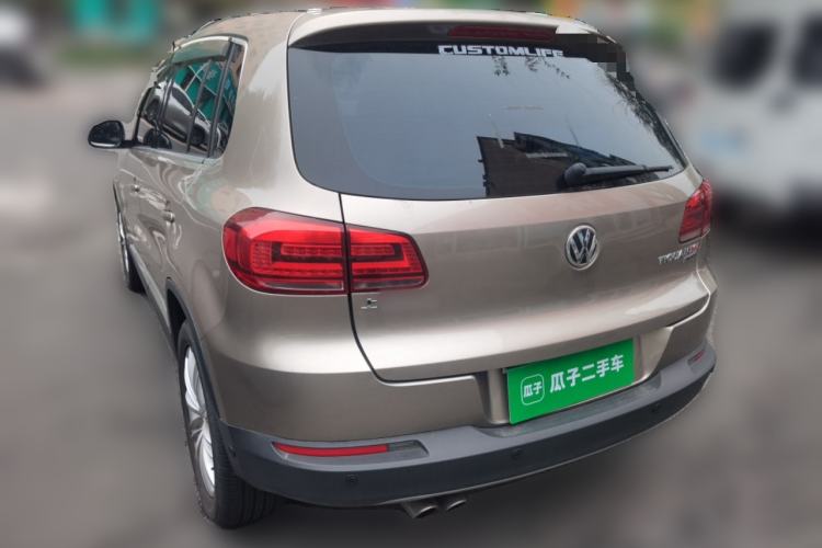 Used Volkswagen Tiguan 2013 2.0 TSI Automatic All-Wheel-Drive Flagship Edition Rear Left 45 Deg
